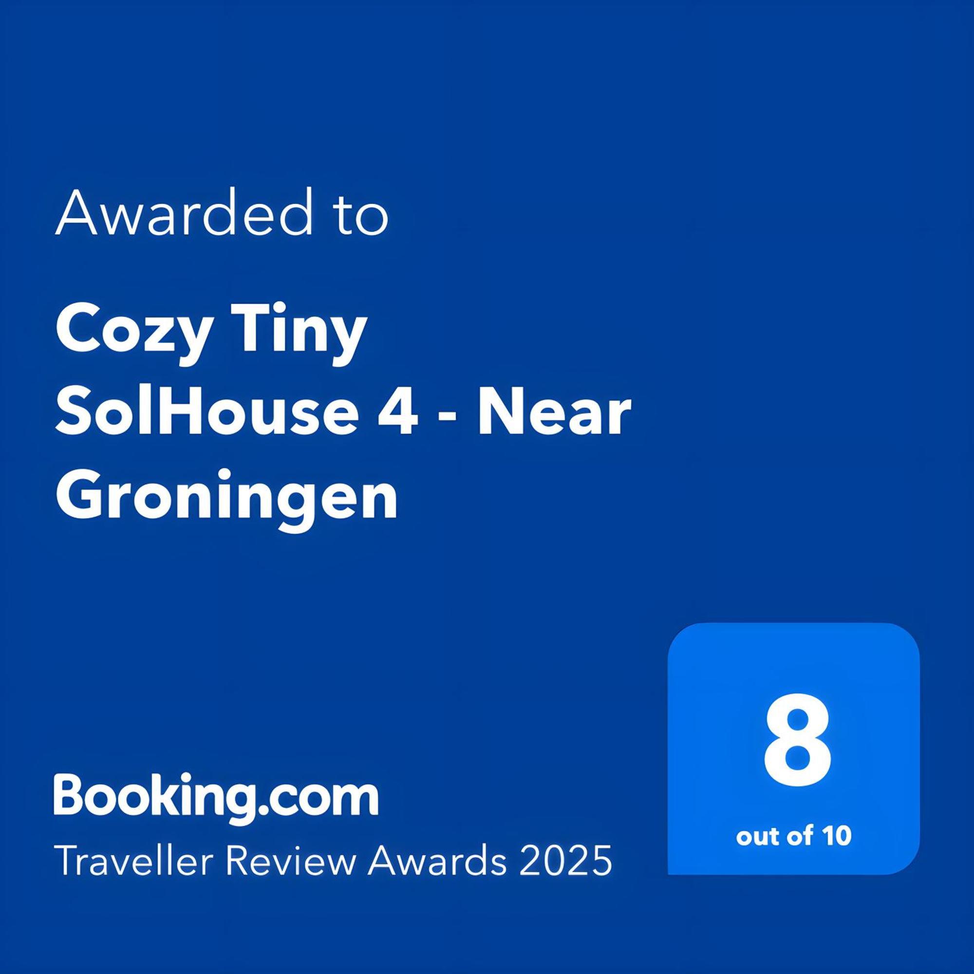 Willa Cozy Tiny Solhouse 4 - Near Groningen Kropswolde Zewnętrze zdjęcie
